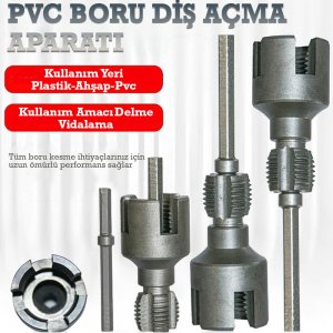 PVC BORU DİŞ AÇMA APARATI
